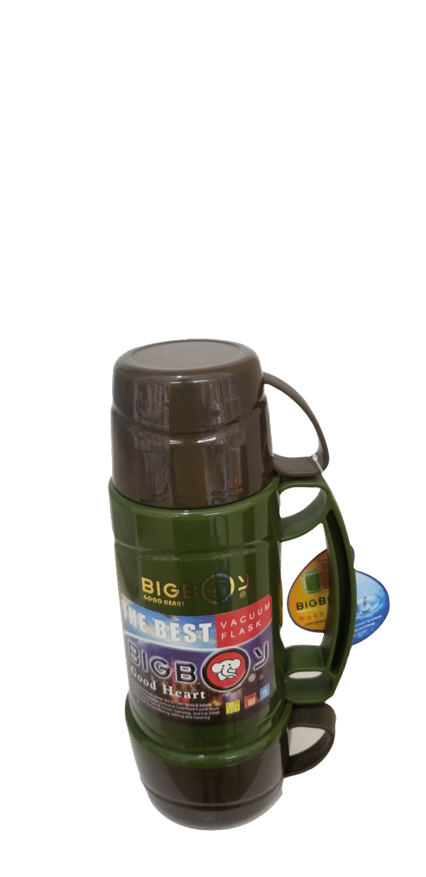 Big Boy Flask Green And Brown 1.8L