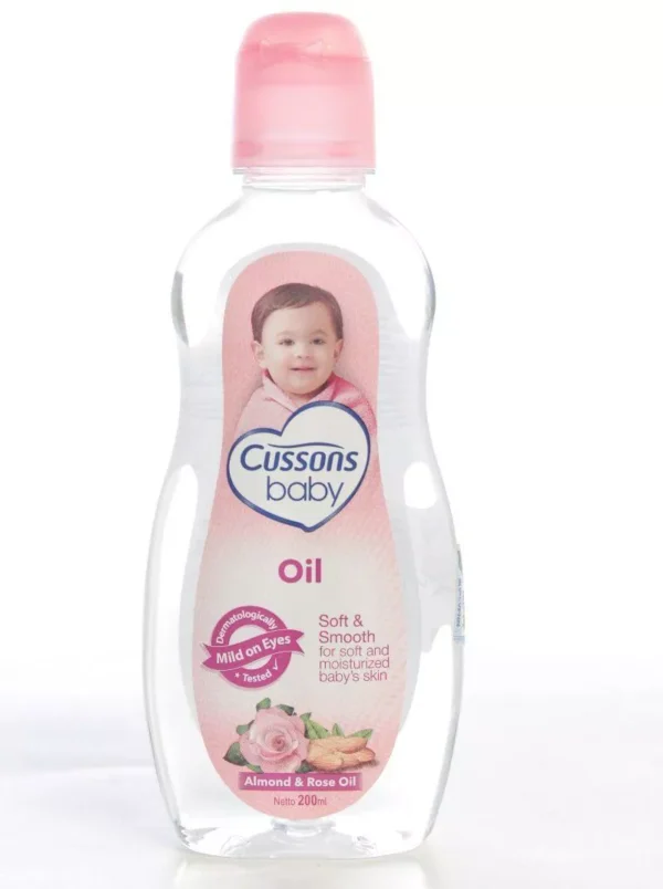 Cussons Baby Oil (Almond and Rose )Pink 200ml