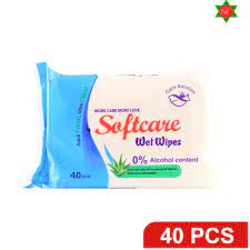 Softcare Wipe 40pcs