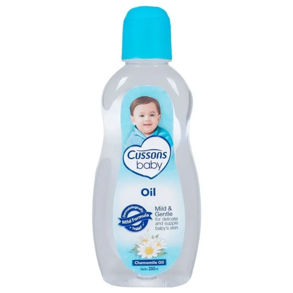Cussons Baby Oil (Chamomile Oil) Blue  200ml