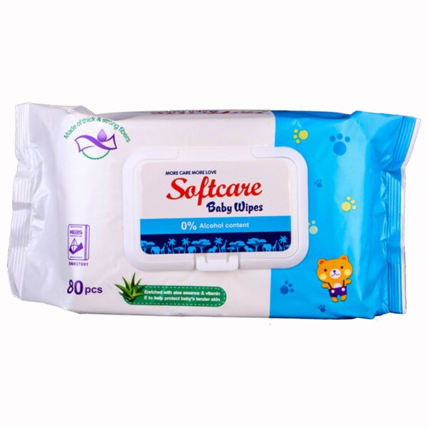 Softcare Wipe 80pcs