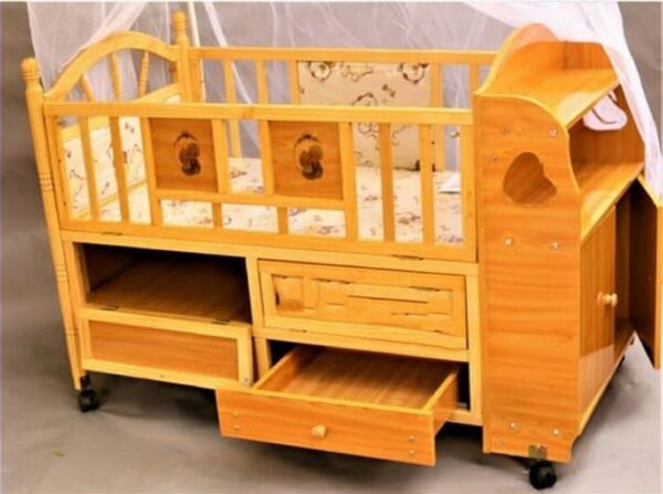 Baby Wooden Cot