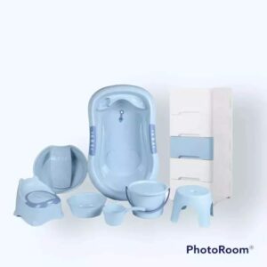 Baby Bath Set with Mini Wardrobe