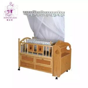 Baby Wooden Cot