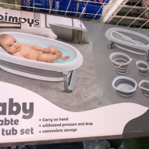 Foldable Bath Tub Set
