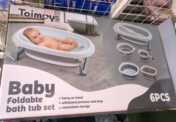 Foldable Bath Tub Set