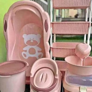 Foreign Bath set with Stand