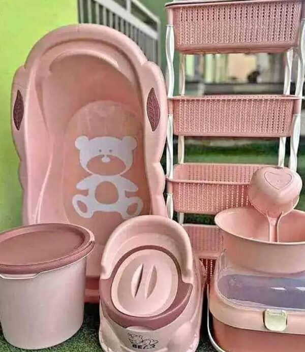 Foreign Bath set with Stand