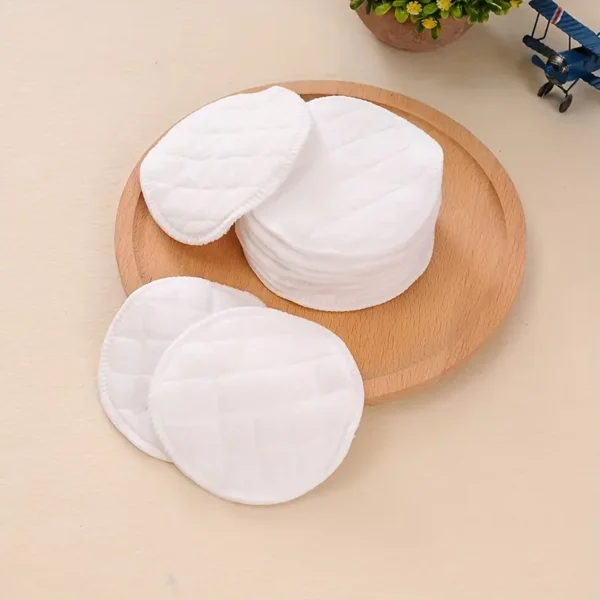 Accurate 6-Pack Washable Cotton Nursing Breast Pads