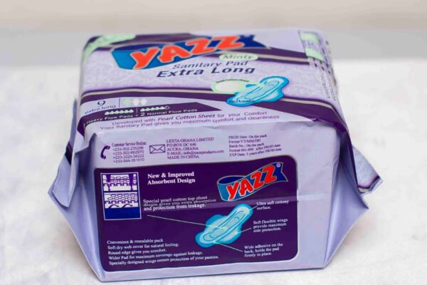 Yazz Minty Extra Long Sanitary Pad - Image 2