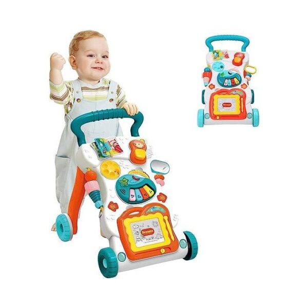 Baby Push Walker Walker With Adjustable Speed 3 in 1