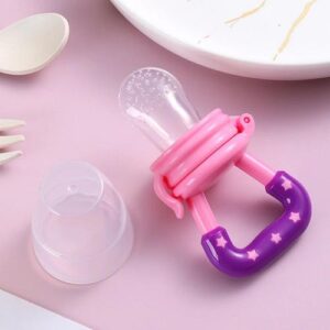 Baby Vegetable And Fruit Bite Bag, Food Aid For Toothless Babies To Eat Fruits, Silicone Bite Bag, Safe And Reassuring