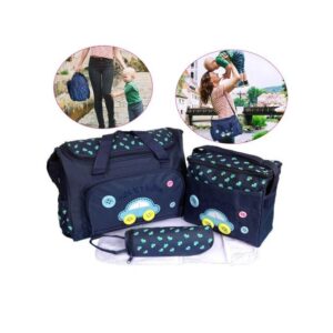Portable Diaper Bag Set - 4 Pieces