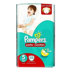 Pampers Pants Diapers, Junior - Size 5 - 52 Count
