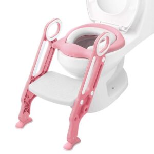 Kid's Portable Potty Training Toilet Seat & Ladder