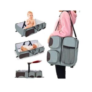 Feng Da Baby bed and bag 1x4 - Grey