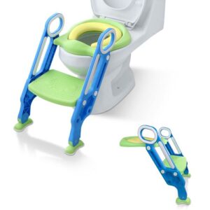 Kid's Portable Potty Training Toilet Seat & Ladder