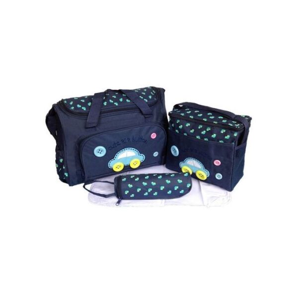 Portable Diaper Bag Set - 4 Pieces - Image 3