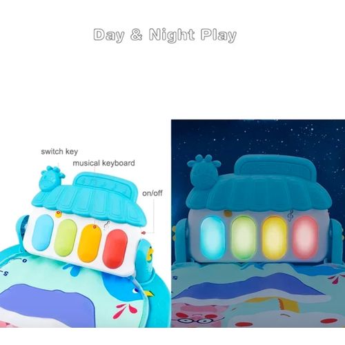 Baby Activity Gym Rack Musical Toy Play Mat - Image 4