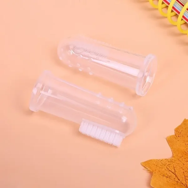 Finger Toothbrush with Soft Nylon Bristles - Image 2