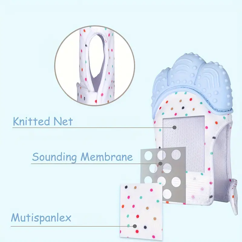 Silicone Baby Teething Gloves - Image 3