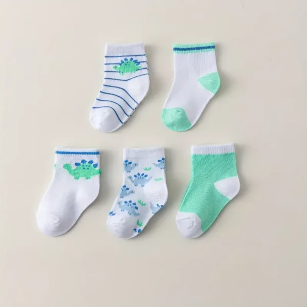 5/10 Pairs of Soft Children's Socks - Image 3