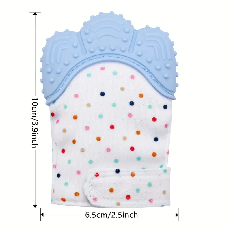 Silicone Baby Teething Gloves - Image 4