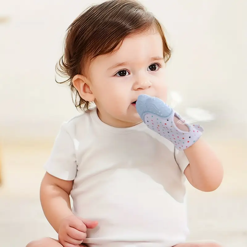 Silicone Baby Teething Gloves