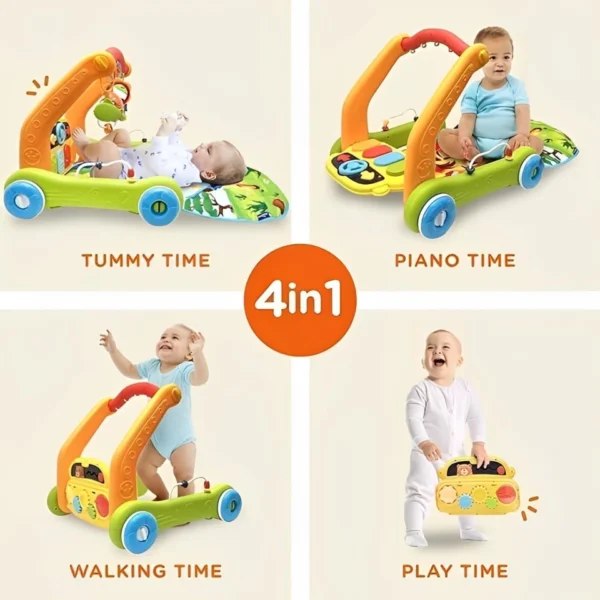 4 in 1 Baby Activity Center Play Mat - Image 3